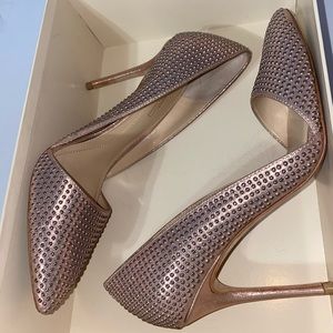 Imagine Vince Camuto Women's Rose Gold Ossie Pump